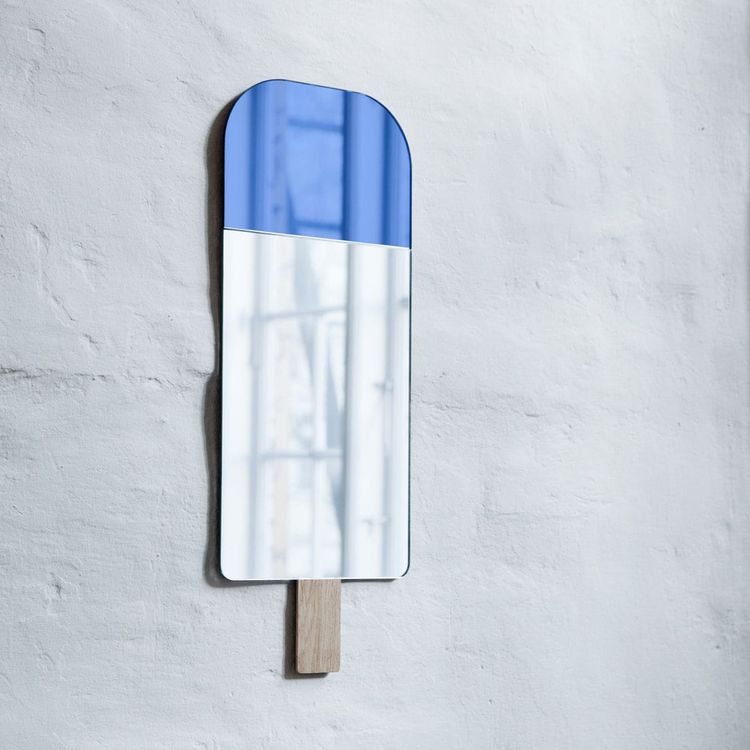 Ice Cream Mirror - Blue
