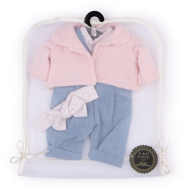 FAO Baby Doll Adoption Outfit - Pink & Blue