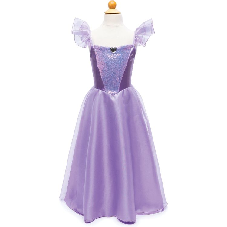 Lilac Party Princess Dress- Size 7-8 Years