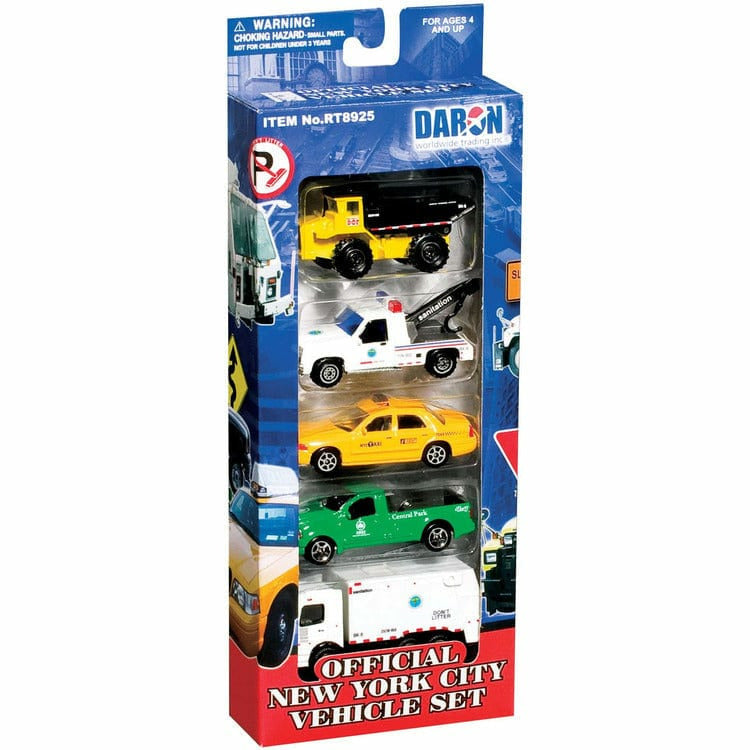 NYC Official 5 pc Vehicle Set