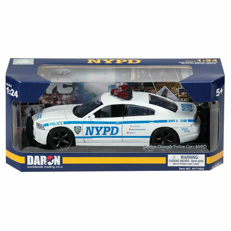 NYPD Dodge Charger Police Car Die Cast
