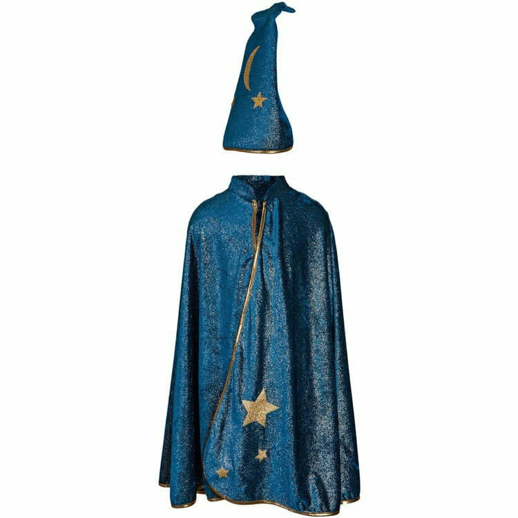 Starry Night Wizard Cape & Hat, Size 5-6