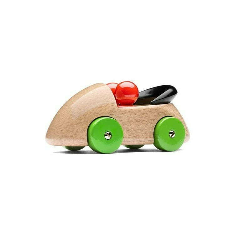 Wooden Streamliner Cab Toy Car