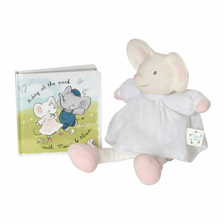 Meiya the Mouse - Rubber Head Deluxe Toy with Book