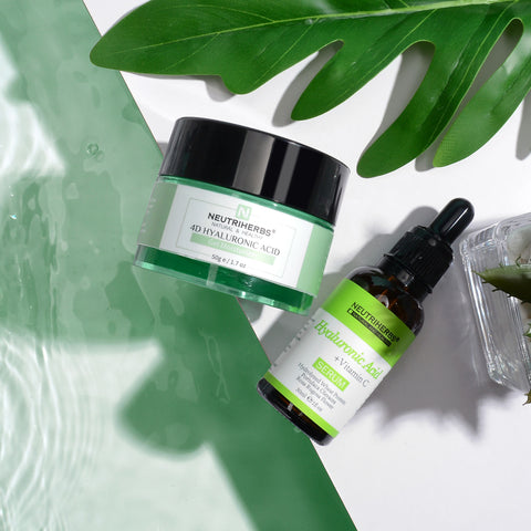 Continuously Hydrated With Hyaluronic Acid Set For Dry Skin