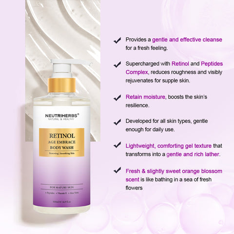 Benefits of using retinol body wash beyond anti-aging properties