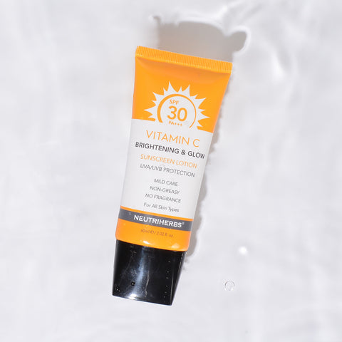 Vitamin C Sunscreen Lotion SPF30 With Non-greasy And Non-fragrance Formula