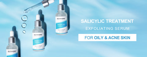 Salicylic acid serum for reduce large pores