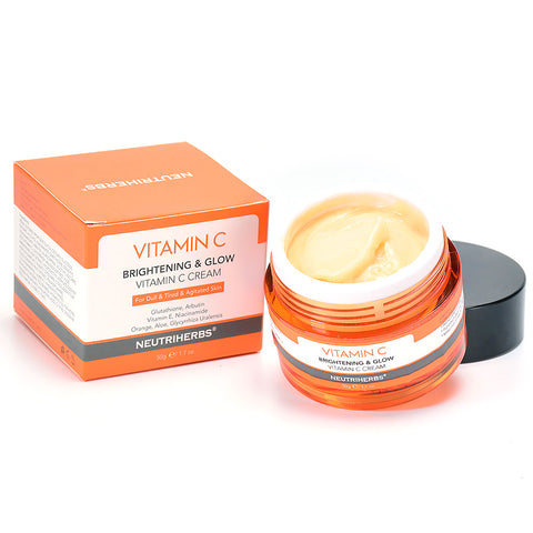 Vitamin C Glowing Face Cream For Antioxidant And Giving Skin A Firm Radiant