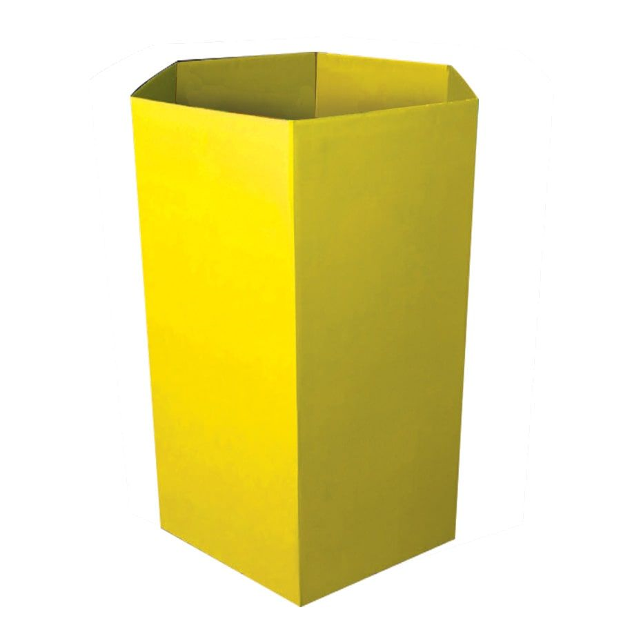 Yellow Cardboard Display Dump Bin-12