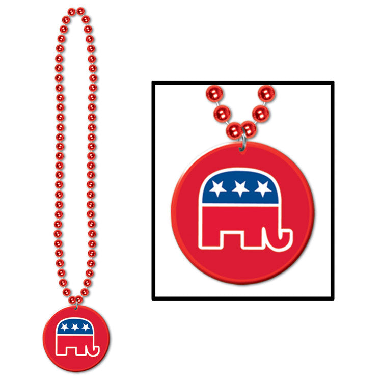 Beaded Election Necklaces