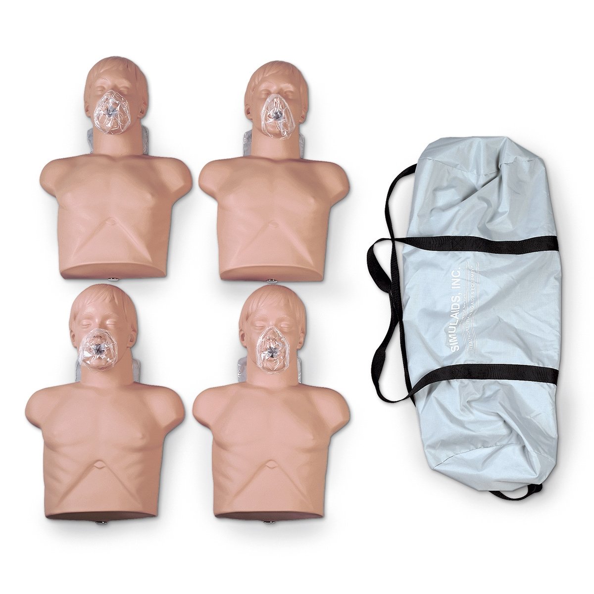 Nasco Simulaids Economy Adult Sani-Manikin - 4 Pack