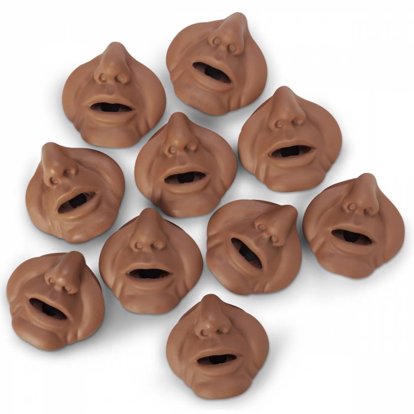 Nasco Mouth/Nose Pieces for Life/form Bariatric CPR Manikin