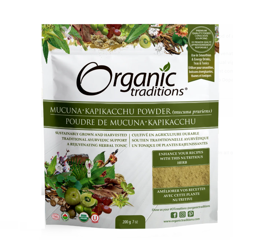 Organic Traditions Mucuna-Kapikacchu Powder 200g