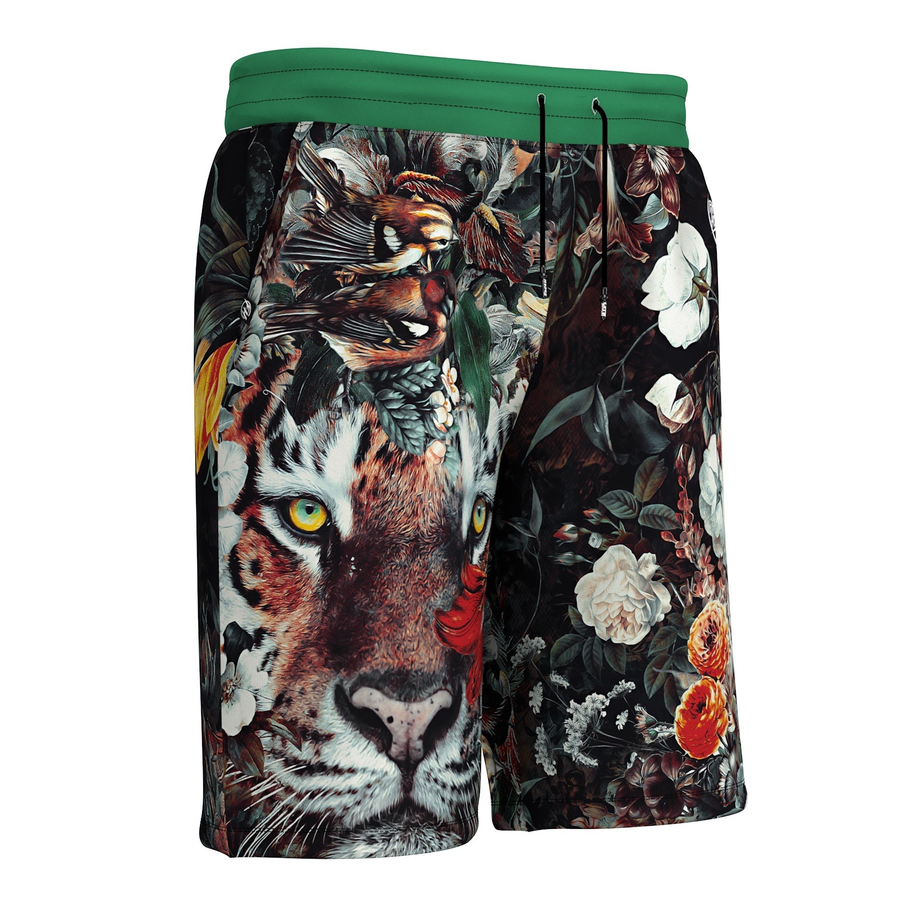 Flower Tiger Shorts