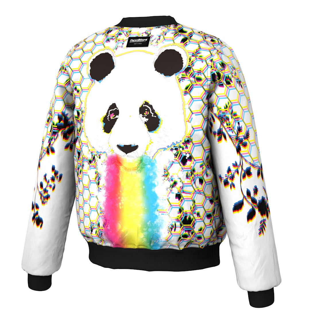 Rainbow Panda x PUBG Bomber Jacket