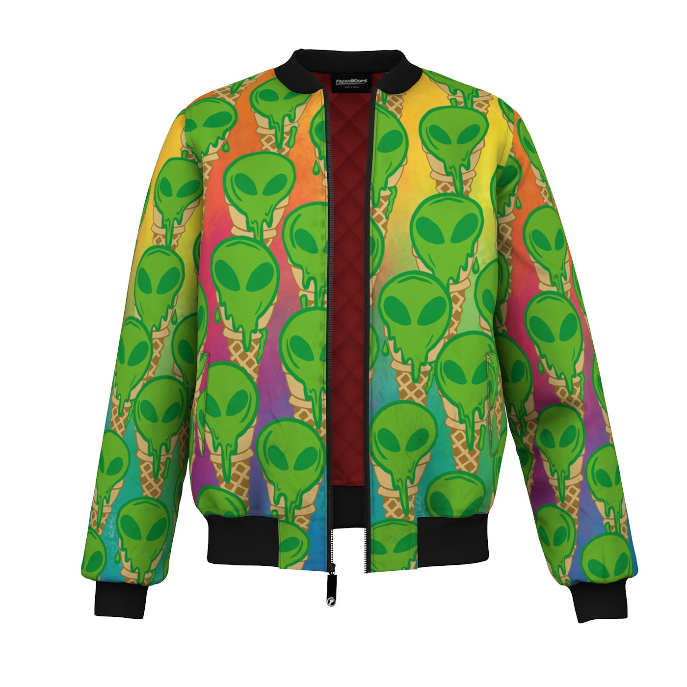 UFO Ice Cream Bomber Jacket