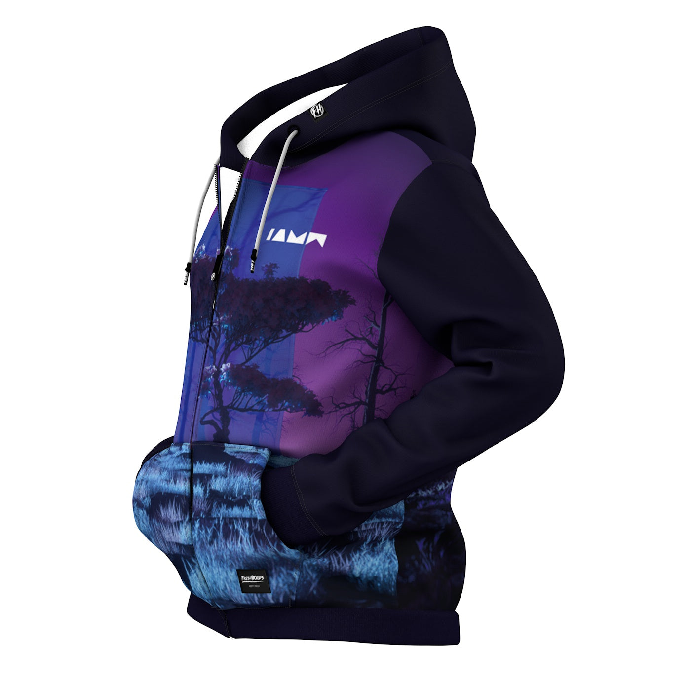 The Unknown Zip Up Hoodie