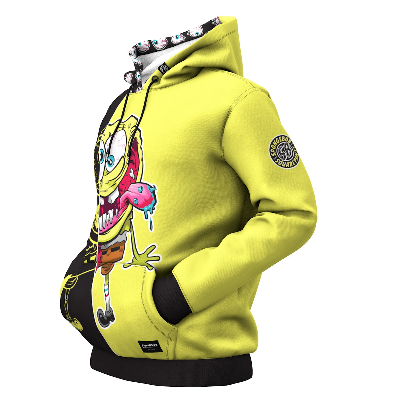 Freshhoods x SpongeBob Spliced Hoodie