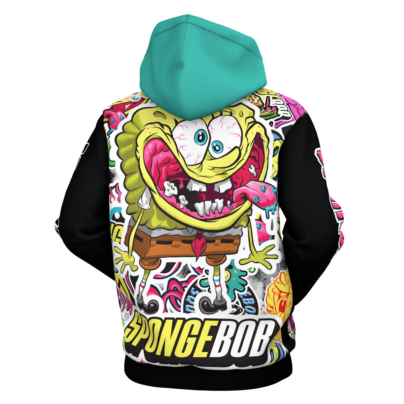 Freshhoods x SpongeBob Patches Hoodie