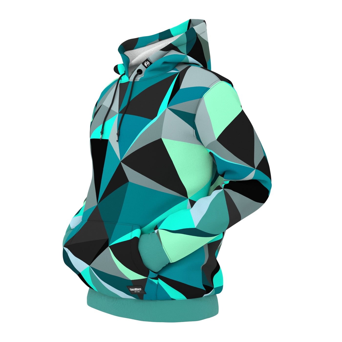 Cubes Forest Hoodie