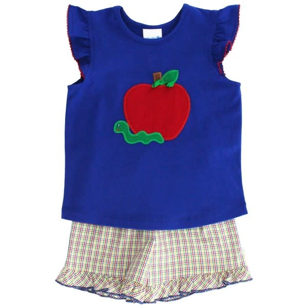 A is for Apple Girls Short Set