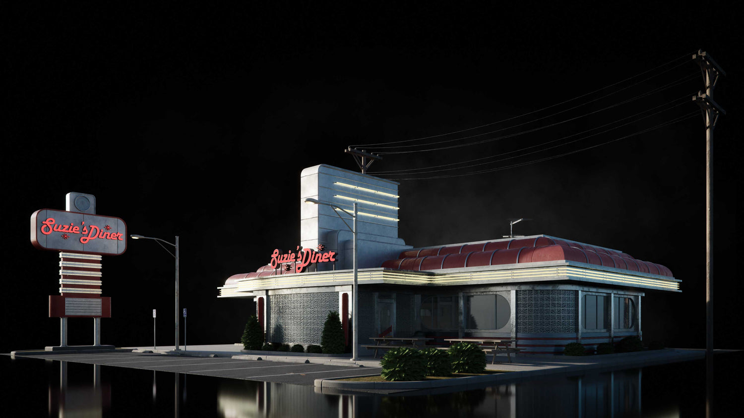 图片[8]-Kitbash3D  Americana 美国传统小镇-魔酷网