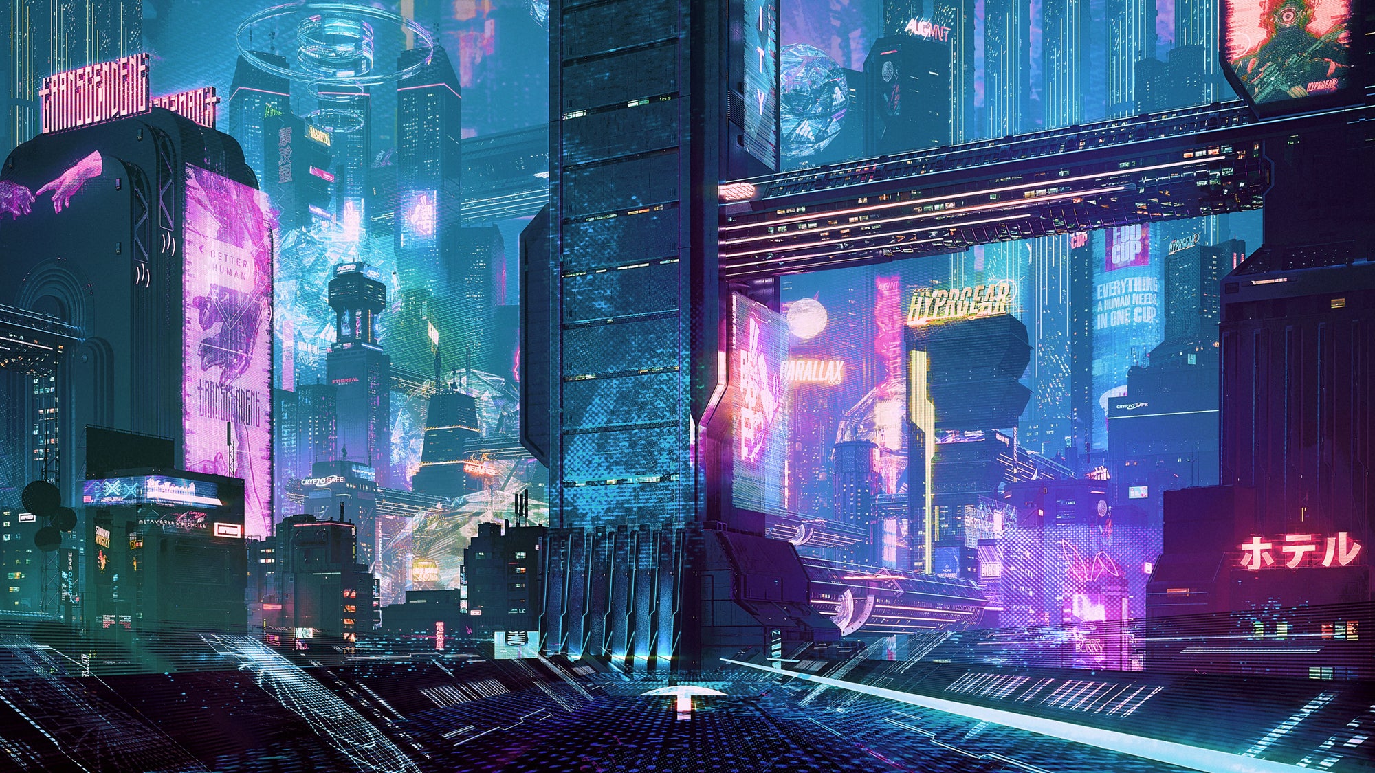 Kitbash 3d - New Cyberpunk 2022 (Blender, FBX+OBJ, Unreal)