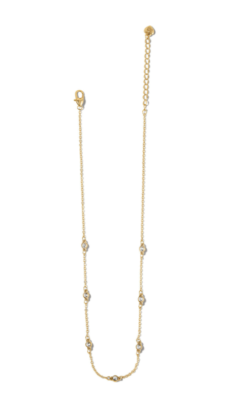 Gold Illumina Petite Collar Necklace - Brighton