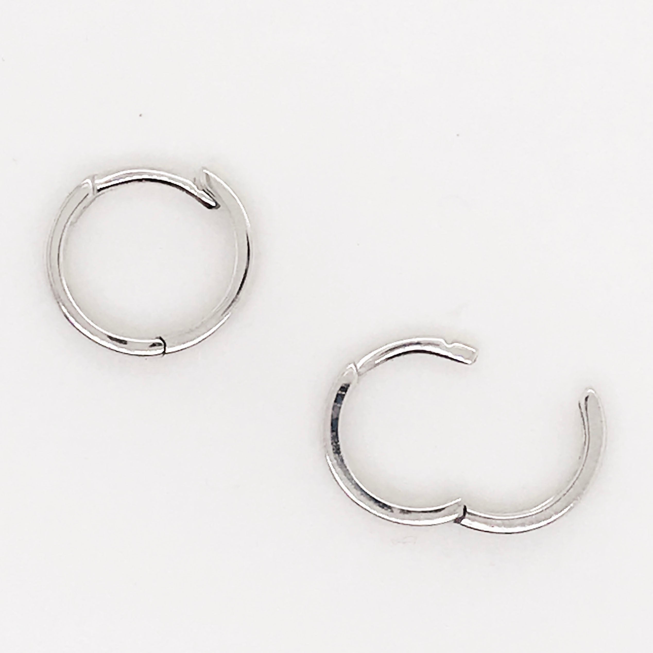 Gold Huggie Earrings - Mini Hoops
