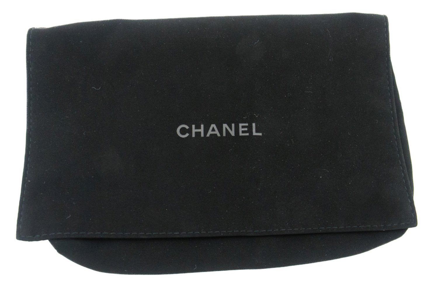 CHANEL Black Blue Wallet On Chain WOC Shoulder Bag Crossbody Gold L05