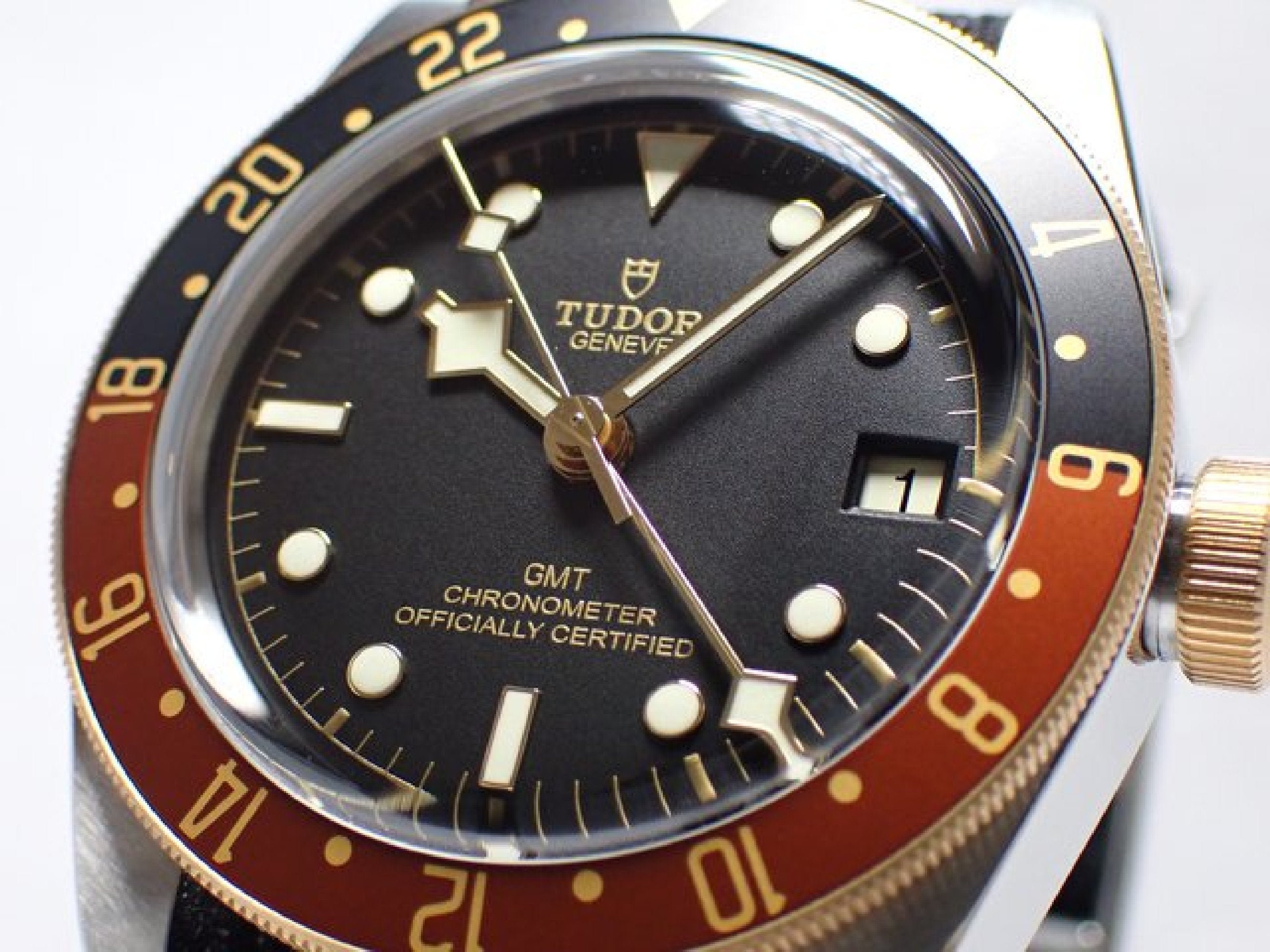 TUDOR black bay GMT S &G Ref.79833MN nylon strap Mens 179952782