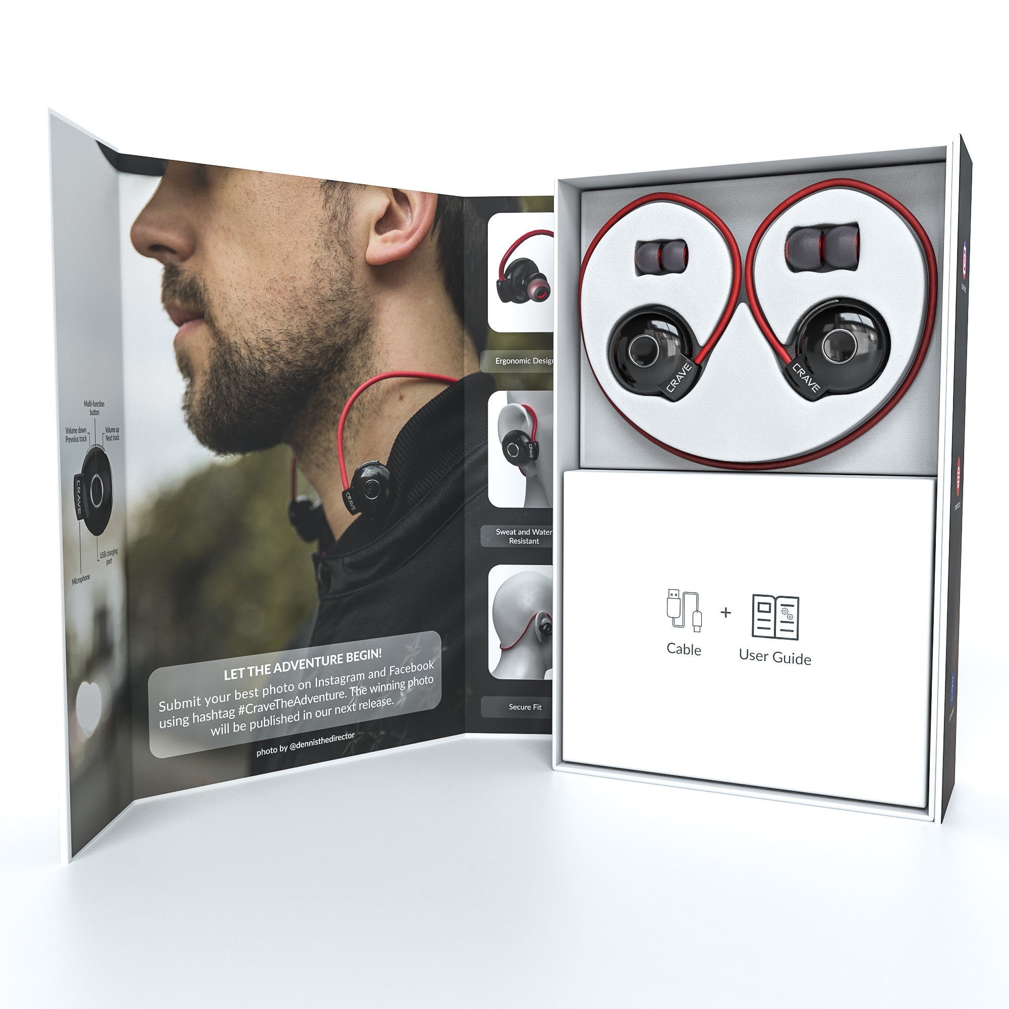 Crave Octane Sport Bluetooth Earphones