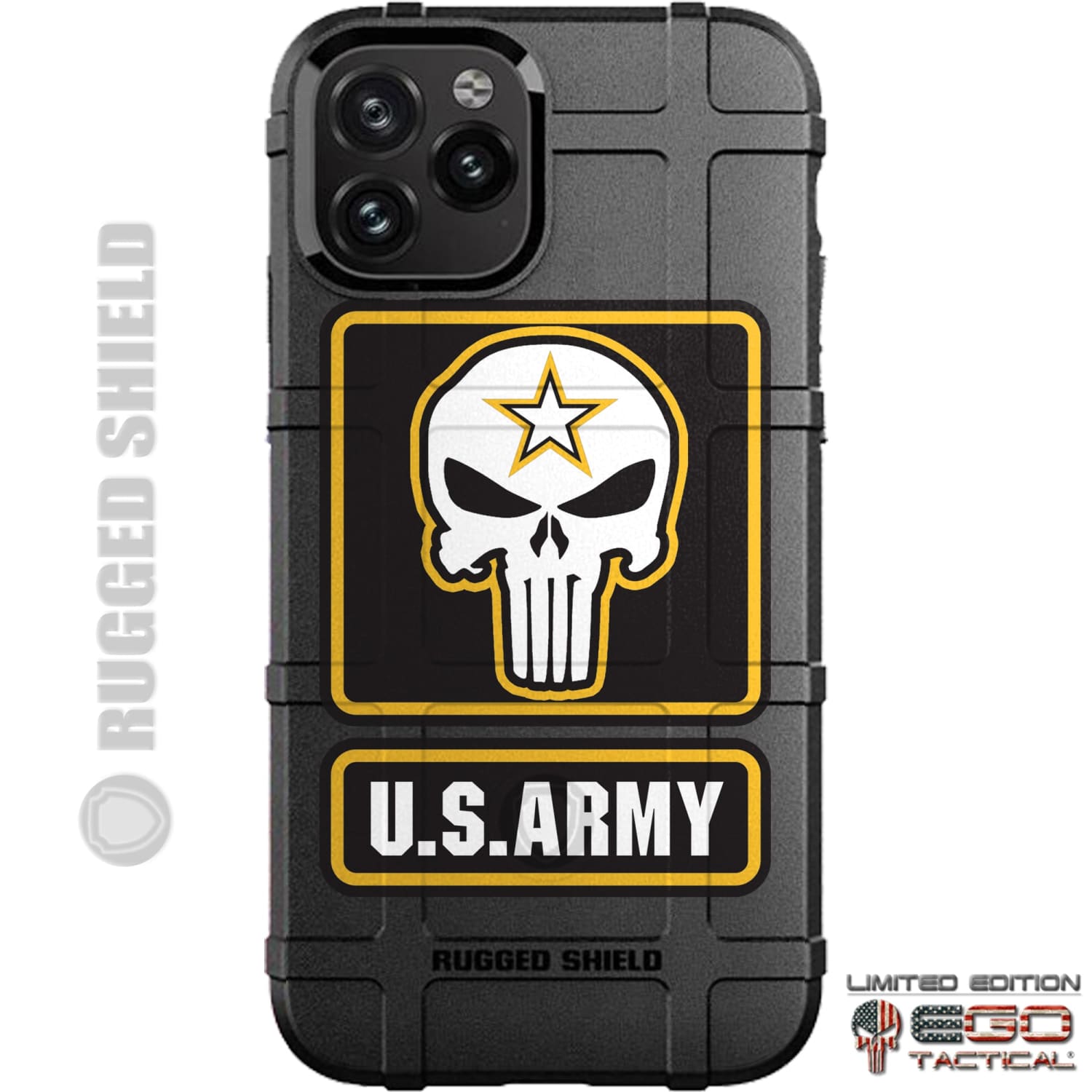 U.S. Army Punisher Logo Custom Printed Android & Apple Phone Case Design