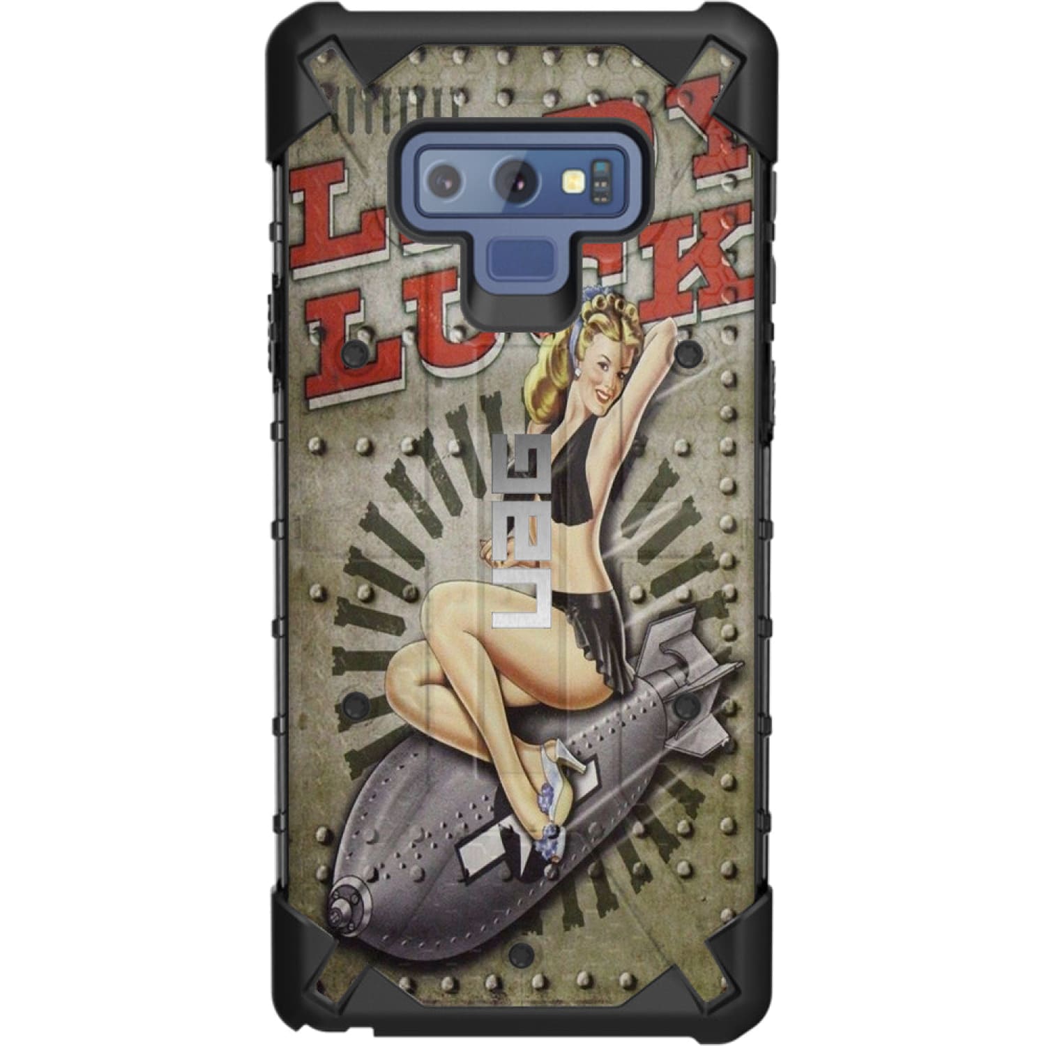 Lady Luck WWII Aircraft Art Custom Printed Android & Apple Phone Case Design