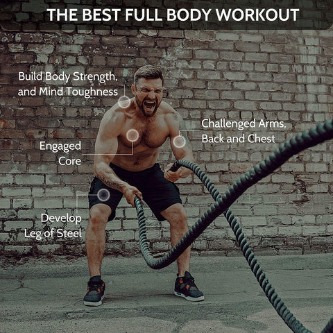 10 Best Battle Rope Workout for Beginners How to Use A Battle Rope