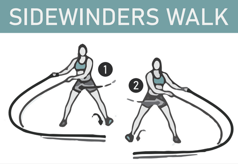 10 Best Battle Rope Workout for Beginners Sidewinders Walk