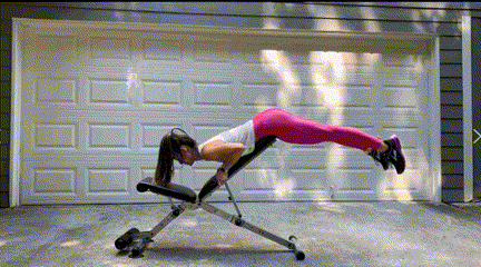 ritfit home workout bench reverse hyperextension