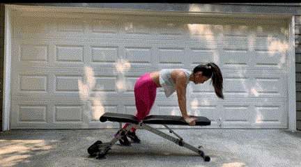 ritfit home workout bench bench jump