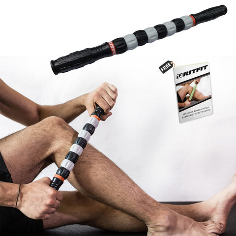 RitFit Muscle Roller Stick Massage Stick Roller