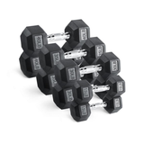 Rubber Hex Dumbbell