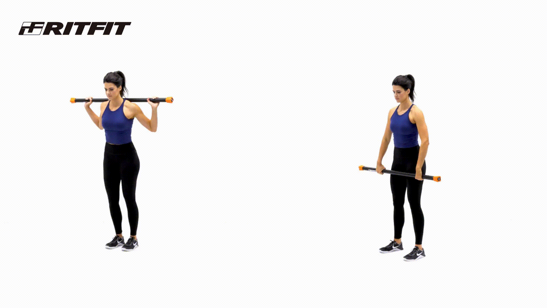 Weighted Bar Workout Body Bar 5-25LBS - Gymwell