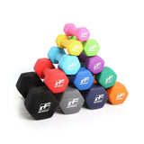 ritfit sports 20 lb neoprene dumbbells