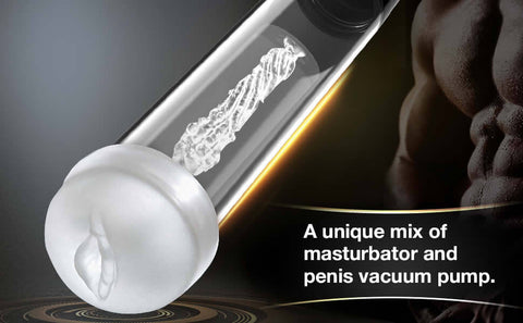 Fondlove 2 In 1 Vagina Sucking Electric Penis Enhancement Pump
