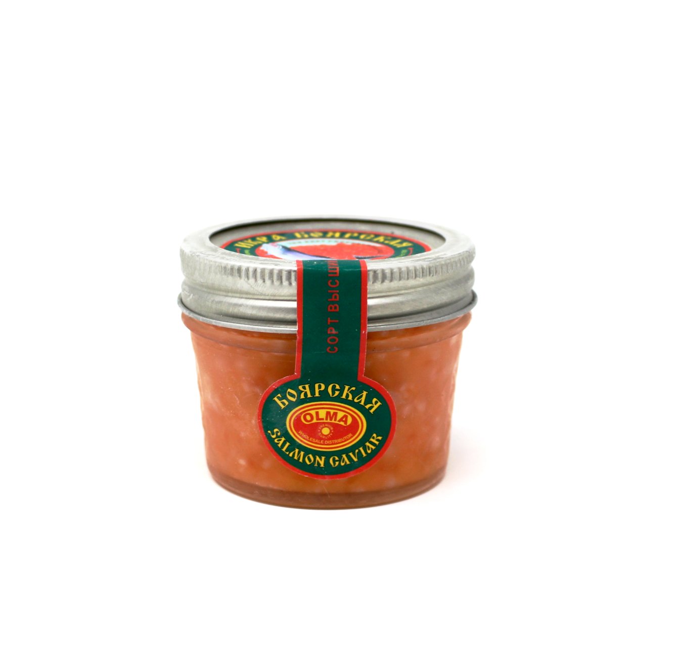 Boyarskaya Salmon Red Caviar, 4 oz