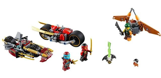 Ninja Bike Chase, 70600-1