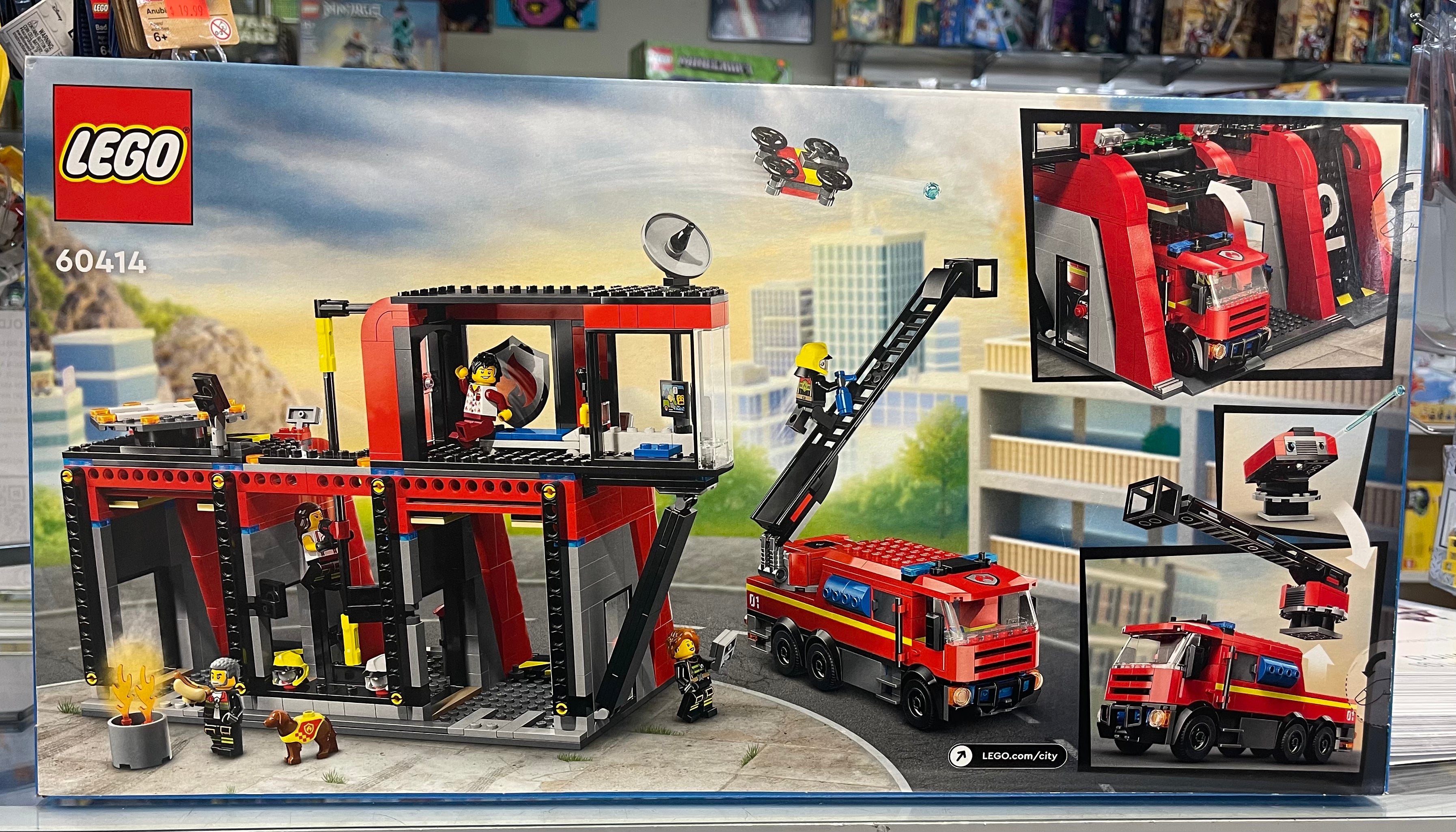 Fire Station with Fire Truck, 60414