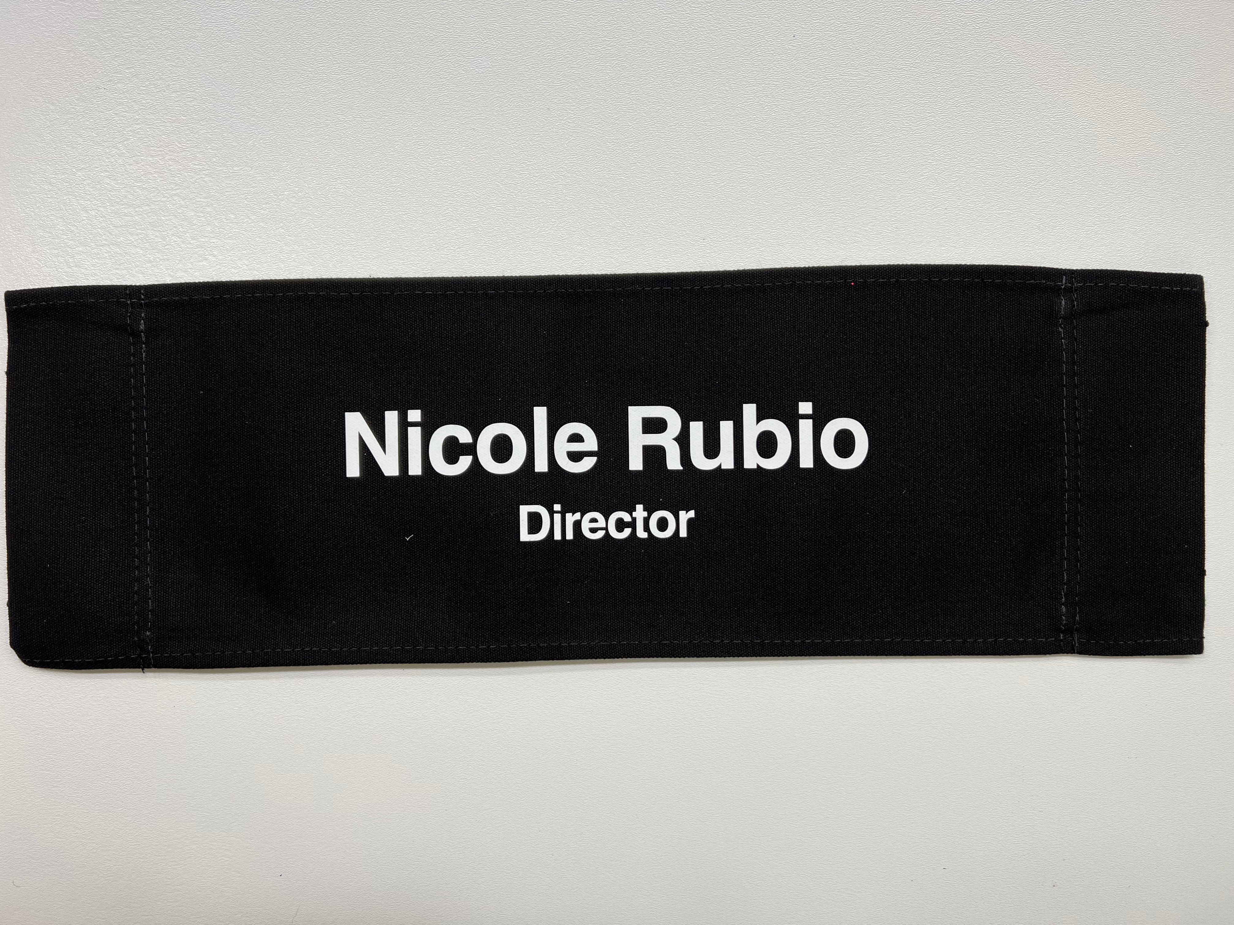 Ambitions TV Series Chairback Production Used, Multiple Names Available
