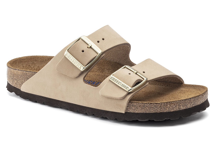 Birkenstock Arizona Soft Footbed Nubuck Leather