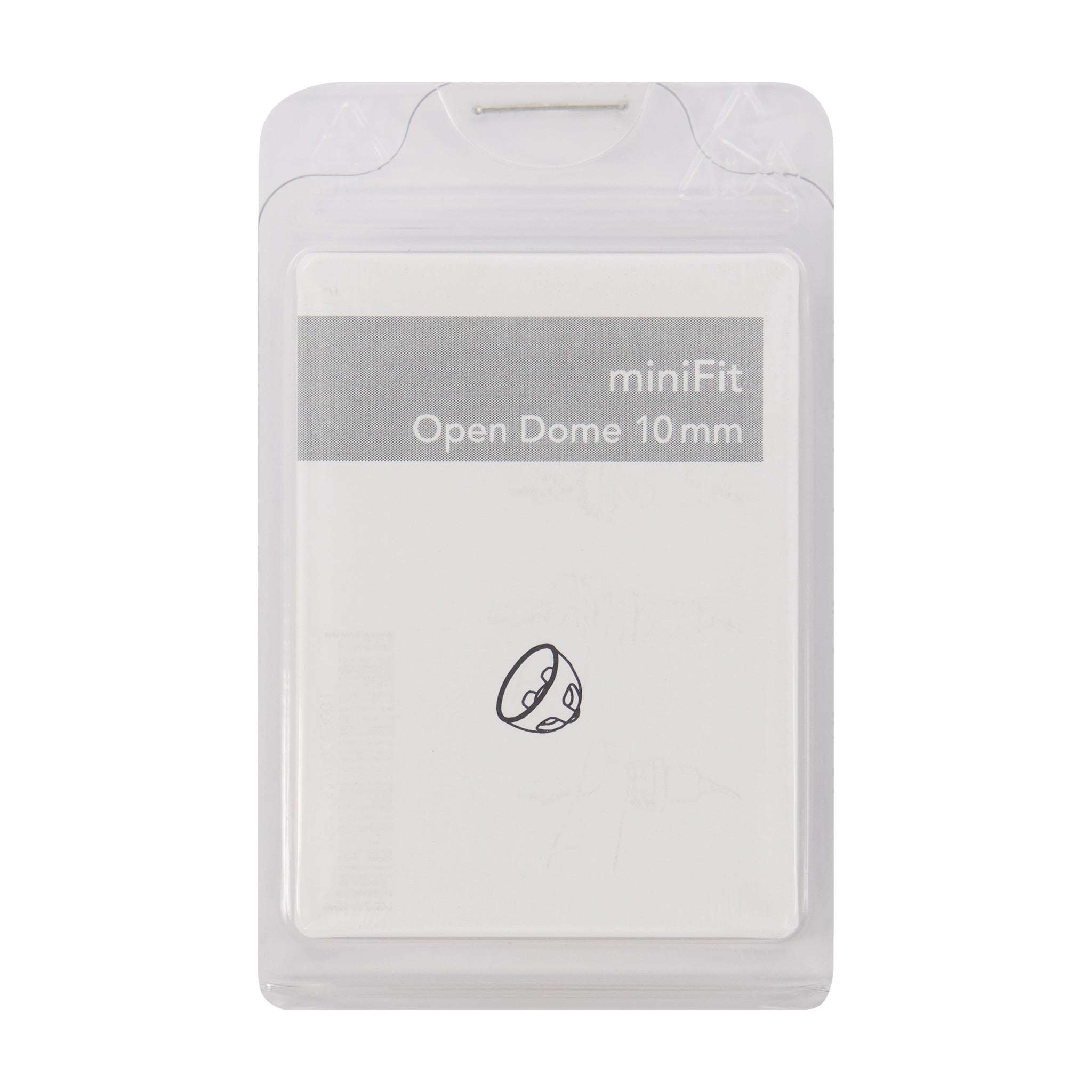 miniFit Open Dome 10mm